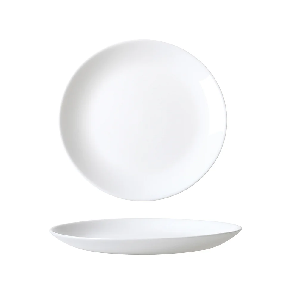 White Coupe 12 Piece Dinner Set - Image 12