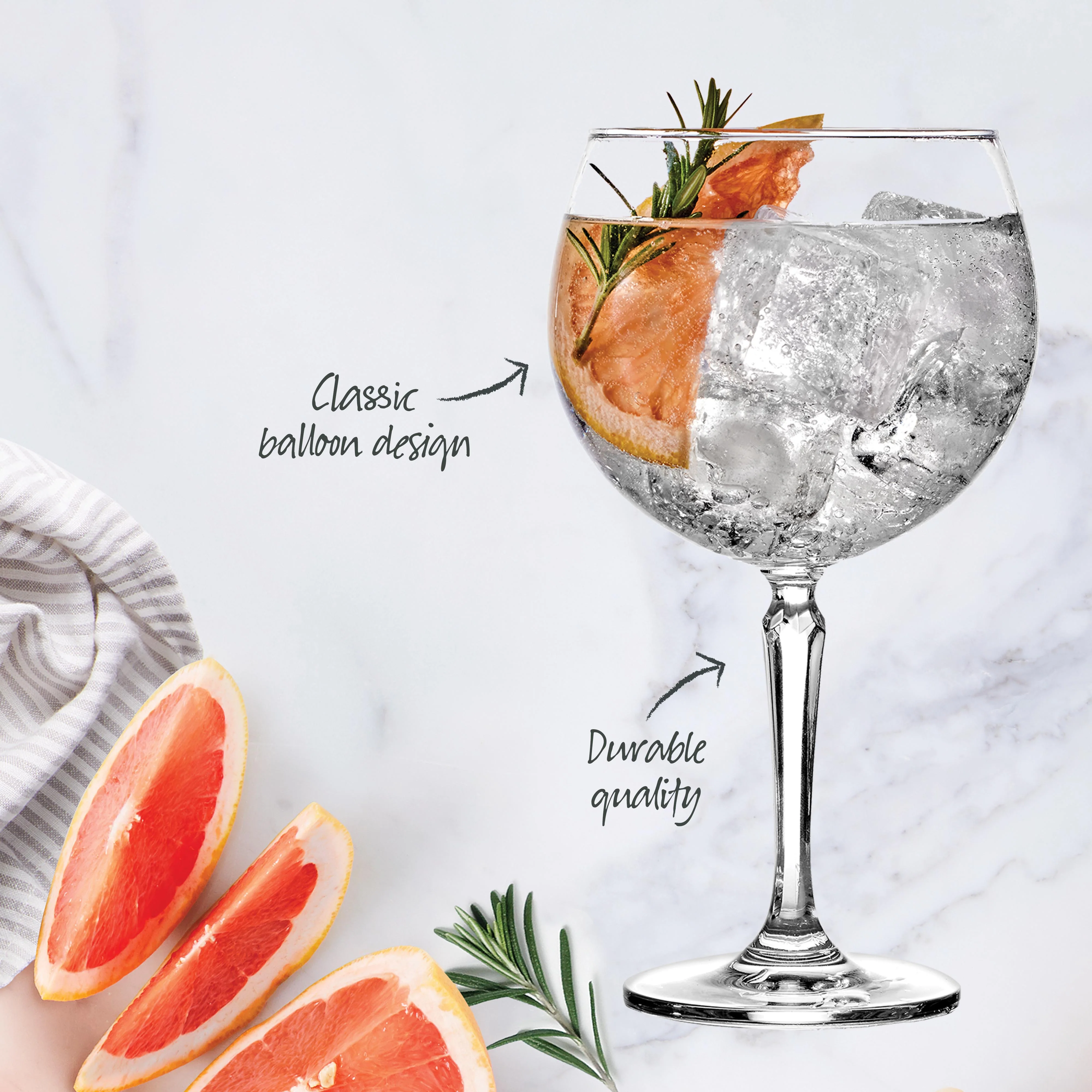 Salute Gin 600ml Set of 4 - Image 4