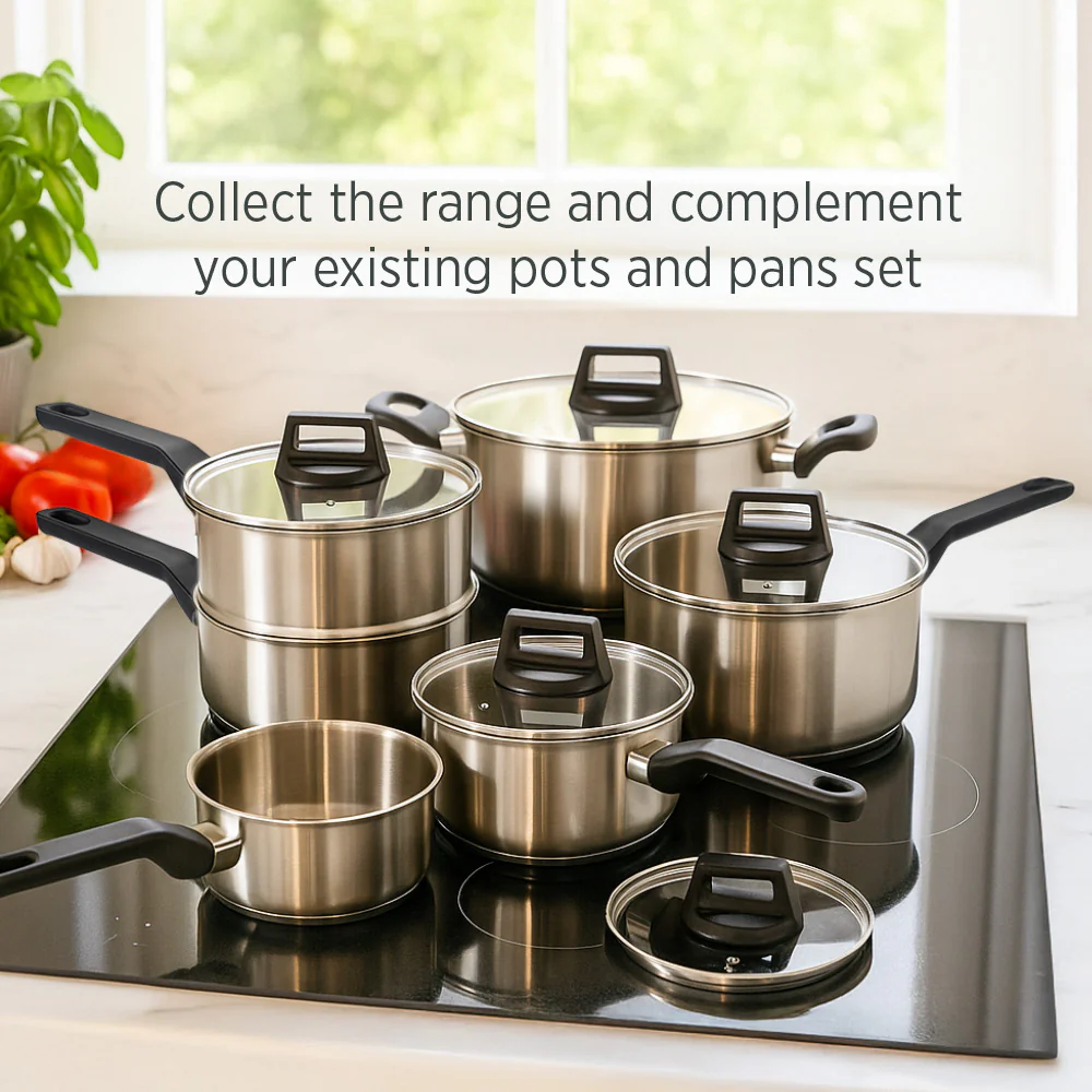 Timeless Saucepan 14cm with Glass Lid - Image 8