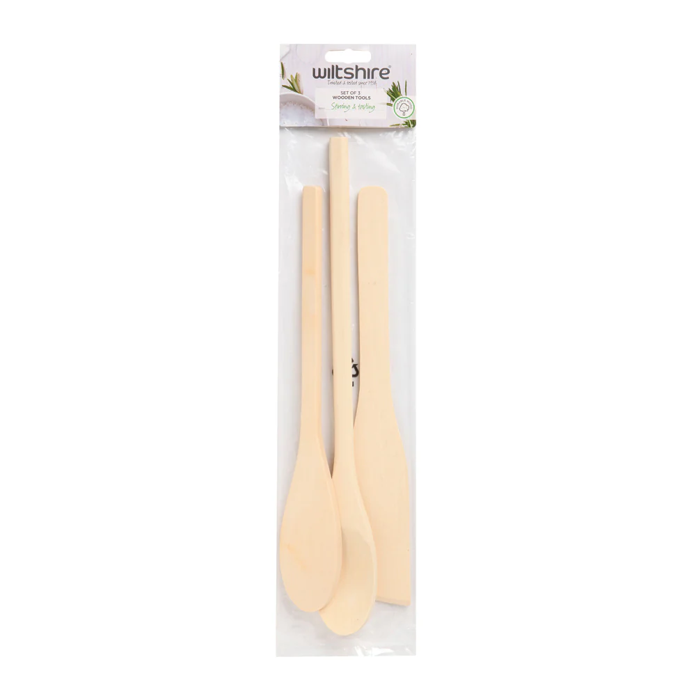 Wooden Utensils Set of 3 - Image 2